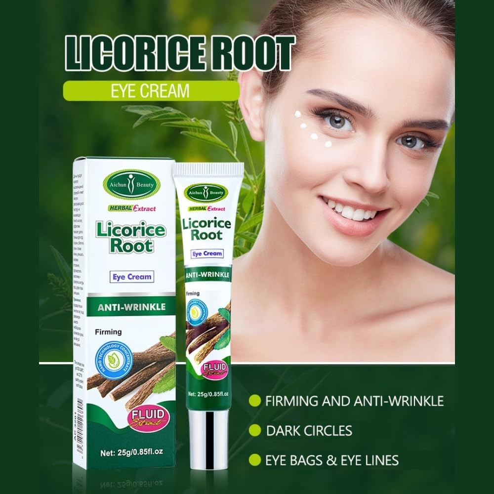 Licorice Root Eye Cream for Wrinkles Dark Circles Firming 25g