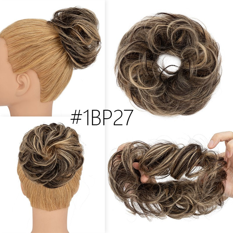 Messy Bun Scrunchie Hair Extension Updo Chignon - Remy Human Hair
