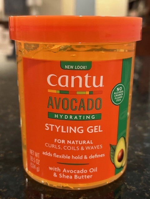 Hydrating Styling Gel for Curly Wavy Coily Hair - 18.5oz Lot of 2