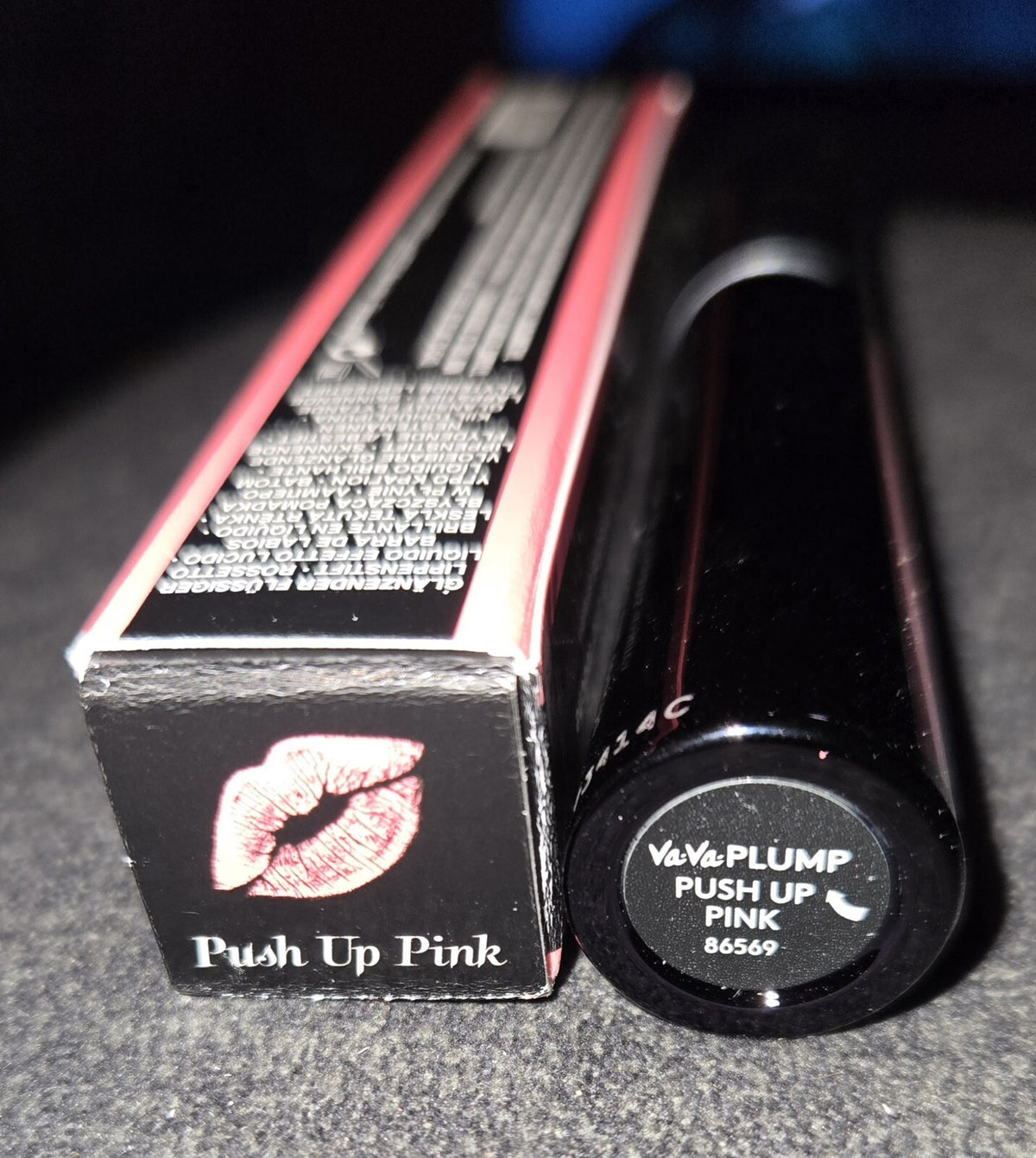 Liquid Lipstick Push Up Pink - Shiny Lip Gloss for Full Lips