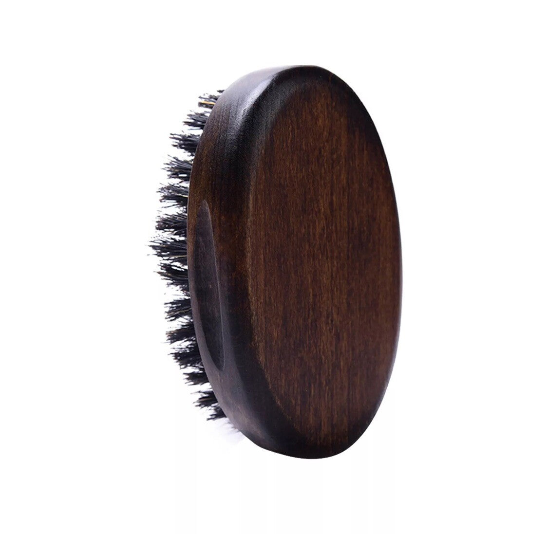 Men's Boar Hair Beard Brush - Soft Bristle Mustache Grooming & Styling