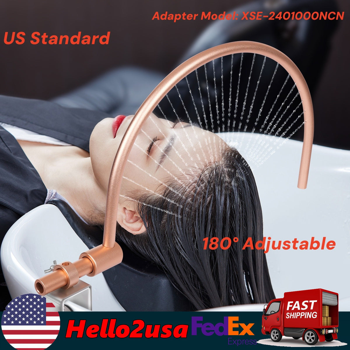 Head Spa Equipment Frame w/ Pump Water Circulation Accessories for