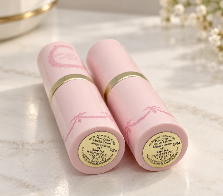 Estee Lauder Pure Color Envy Lipstick Rose Tea Full Size 0.12oz - Set of 2