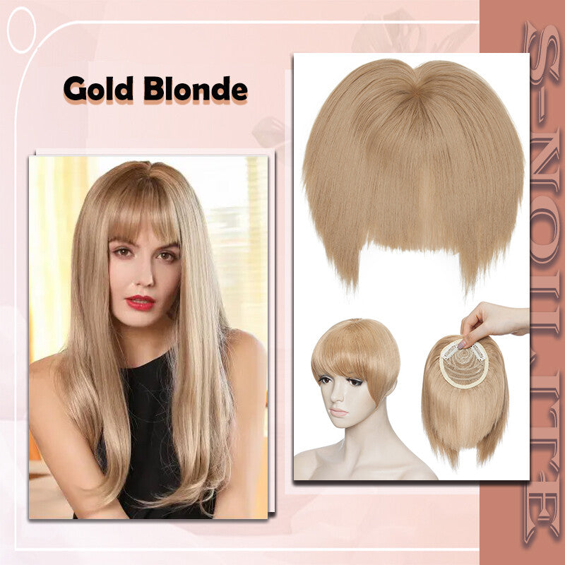 French Style Clip-In Bangs Hair Extensions - 11 Inches Natural Look