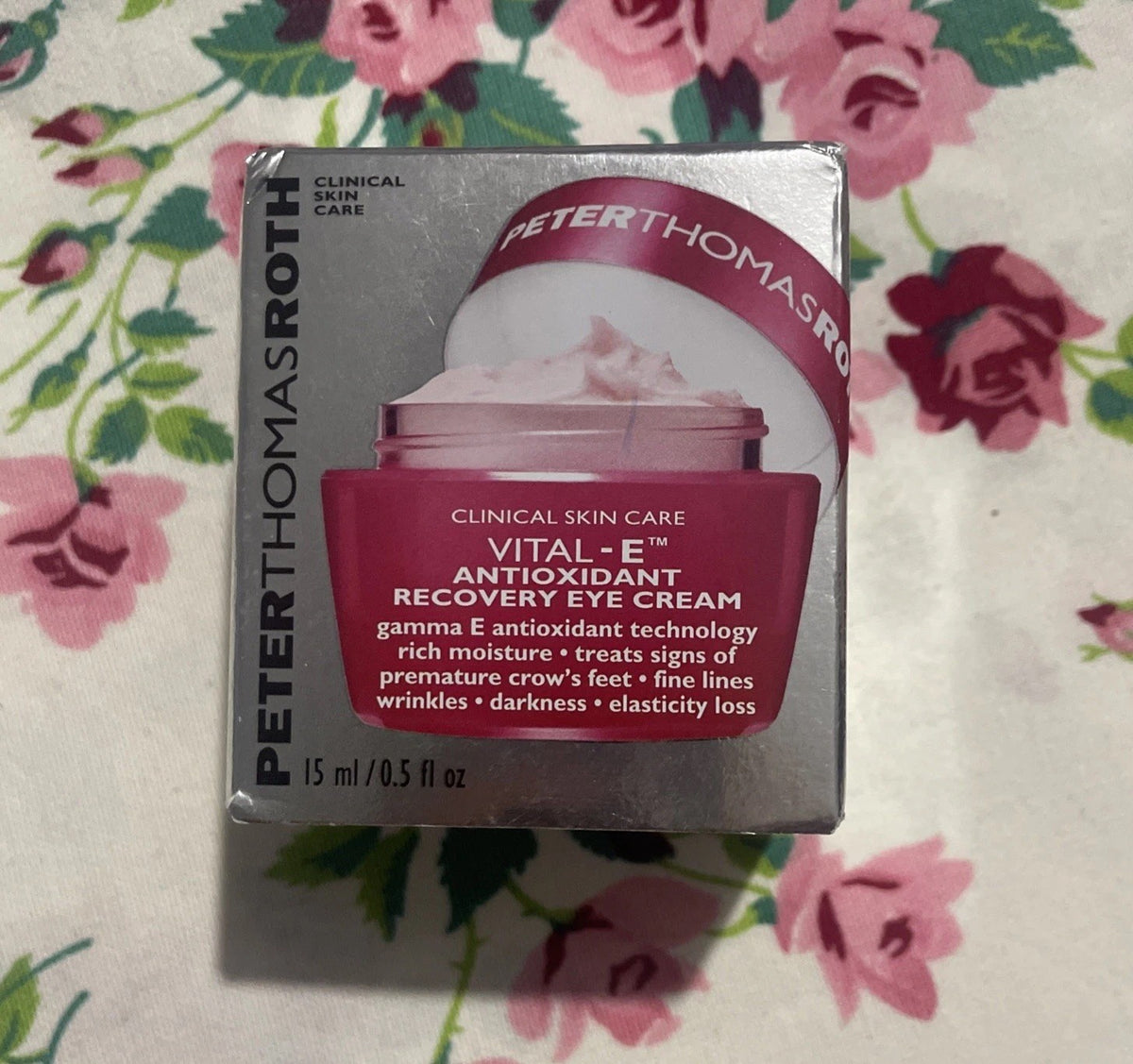 Peter Thomas Roth Vital E Microbiome Age Defense Eye Cream 0.5oz - New