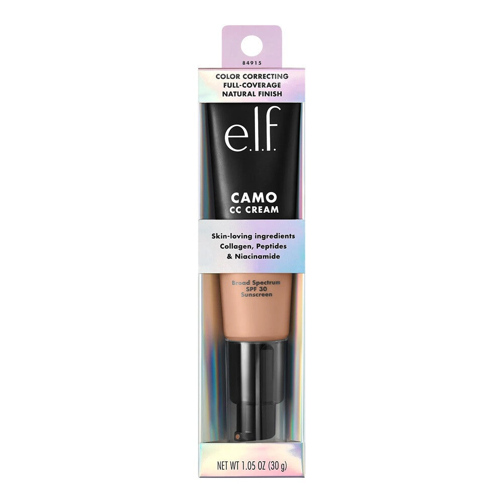 ELF Camo CC Cream Light 280N Medium Coverage Natural Finish SPF-Free