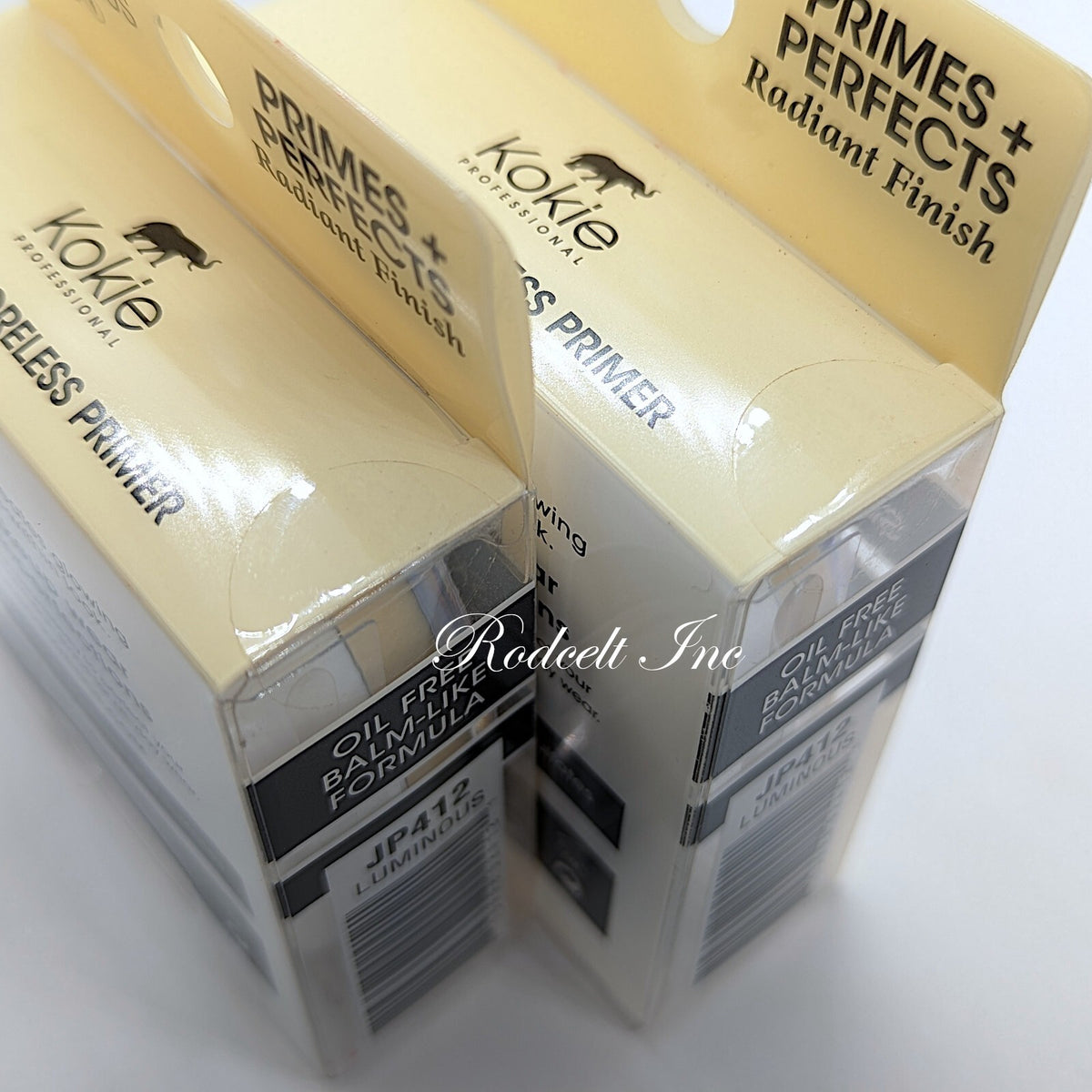 Kokie Perfecting Poreless Primer & Radiant Booster Set - Luminous Face Makeup