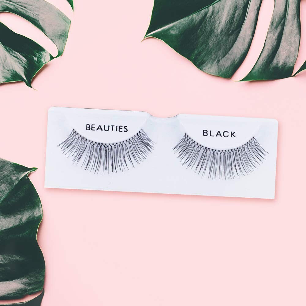 False Eyelashes 4 Pack - Natural Full Look, Reusable & Lightweight