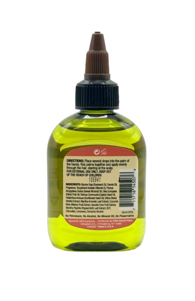 Natural Hair Oil with Vitamin E - Moisturizing & Strengthening 2.5oz (Pack of 2)