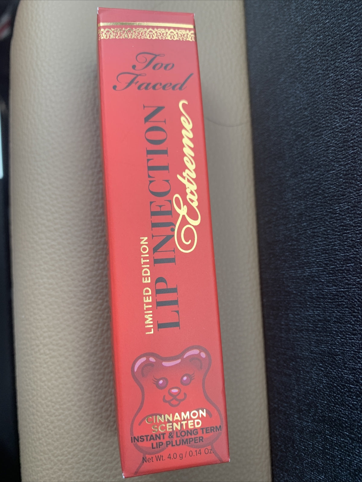 Too Faced Cinnamon Bear Lip Plumping Gloss - Full Size 0.14oz