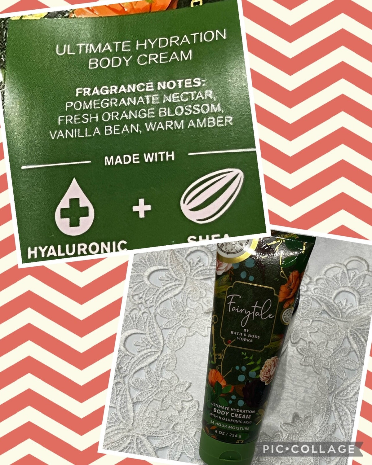 Ultra Shea Body Cream Moisturizer 8 oz - 24 Hour Hydrating Skin Care