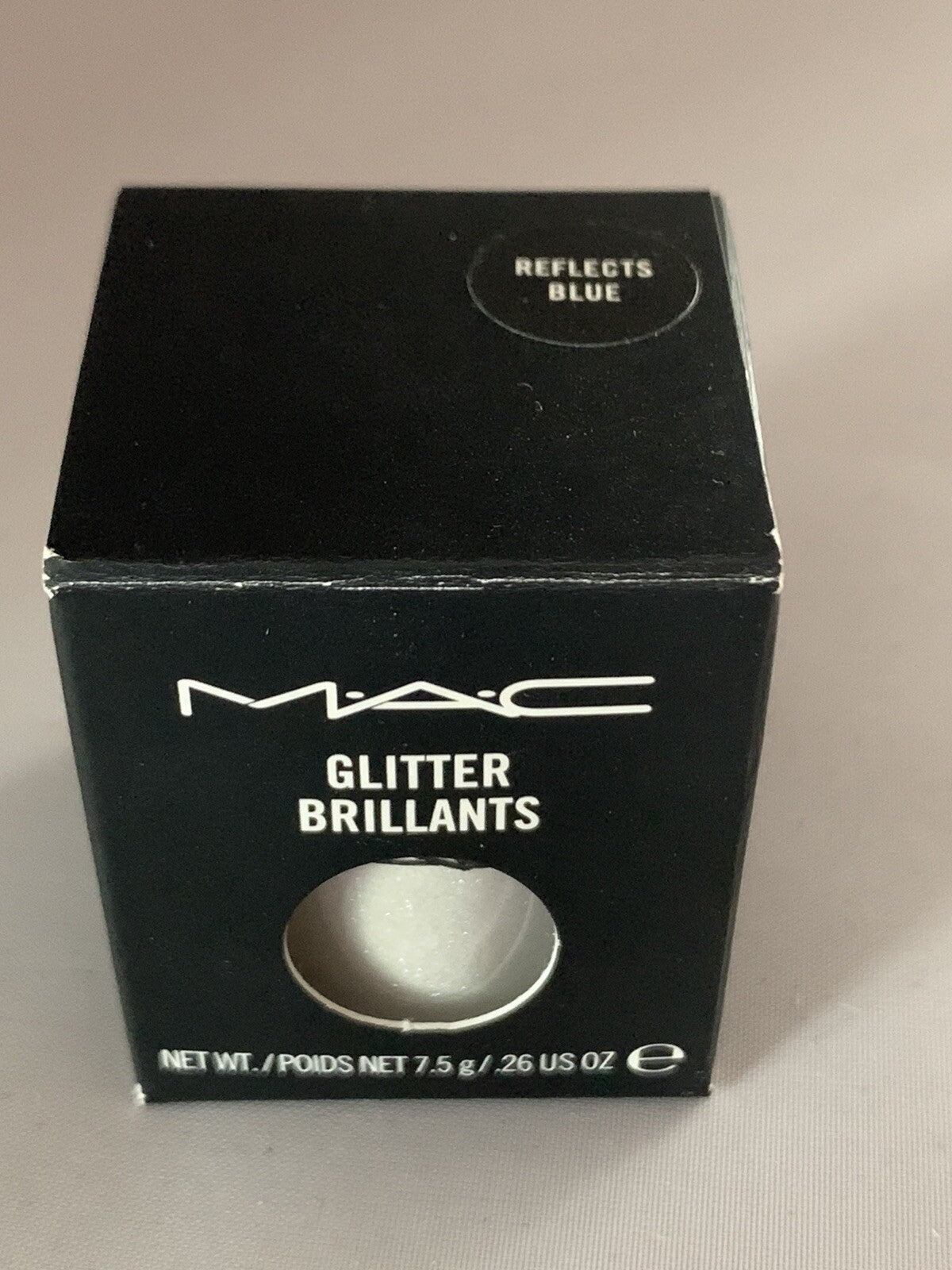 MAC Reflects Blue Glitter Eyeshadow 7.5g Full Size - Authentic & Rare