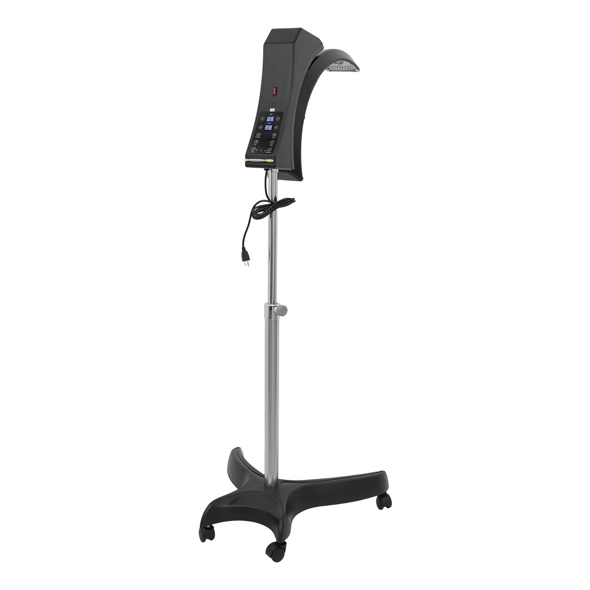 Movable 110V Vertical Hair Dryer with Digital Controls - Multifunctional 850W Floorstanding Salon Dryer