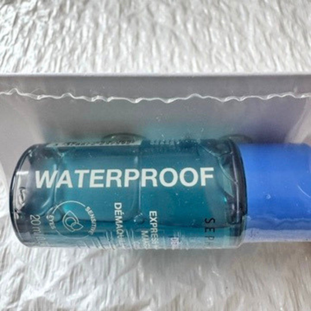 Waterproof Makeup Remover Duo - Gentle, Fast-Acting Eye & Face Cleanser
