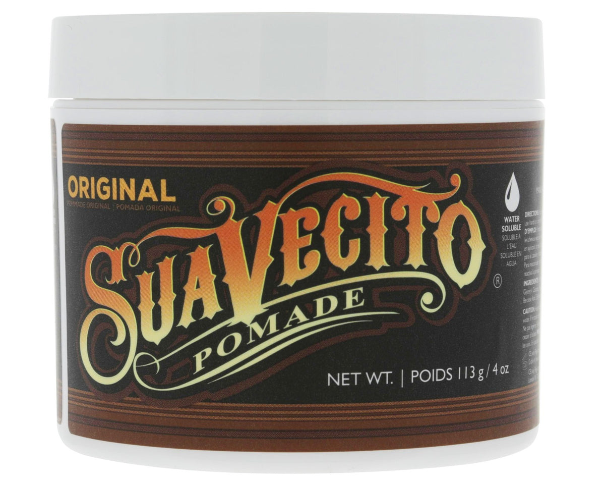 Suavecito Original Hold Pomade 3 Pack - Water-Based Hair Styling Gel