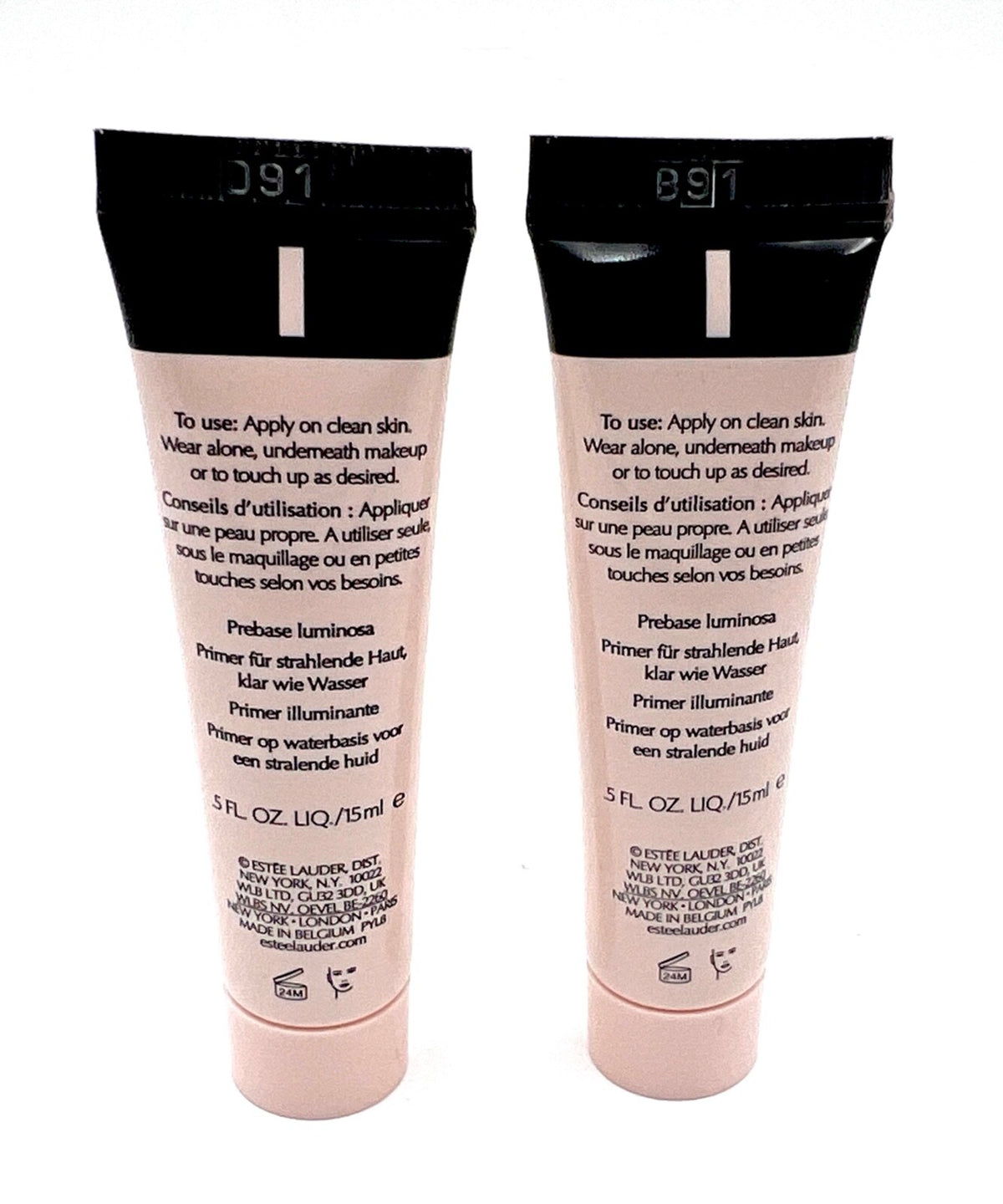 Estée Lauder Futurist Aqua Brilliance Watery Glow Primer Set - 2 x 0.5oz, Hydrating Face Primer