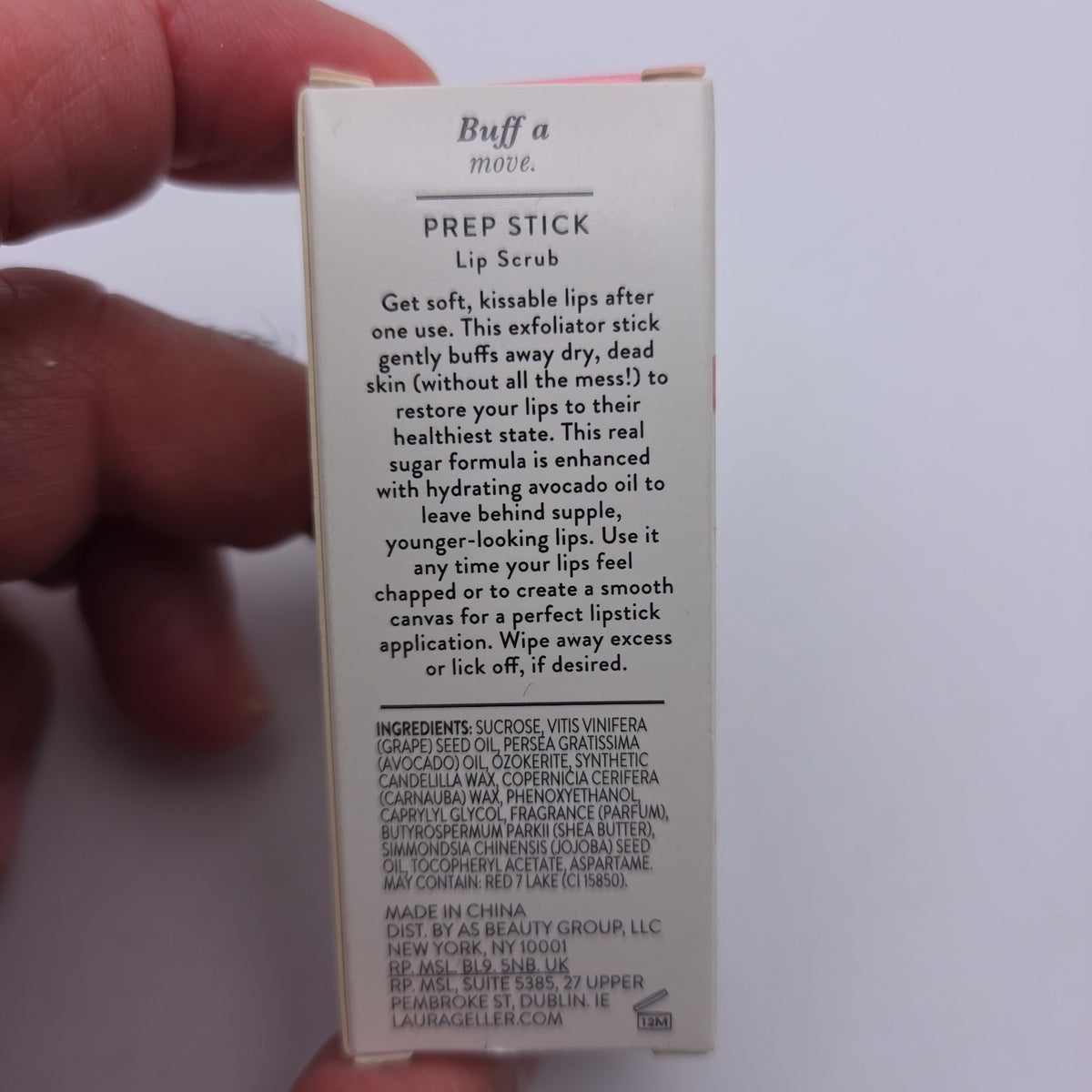 Lip Scrub Stick - Lip Care Exfoliant for Smooth, Soft Lips