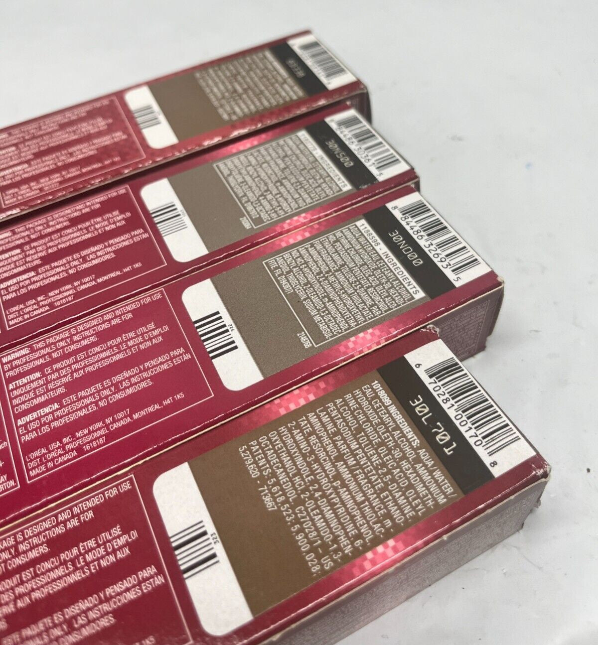 L'Oréal Majirel Permanent Hair Color Set - 4 Shades
