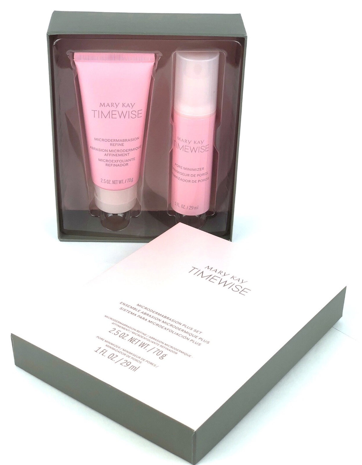 MARY KAY TIMEWISE MICRODERMABRASION PLUS SET~PORE MINIMIZE &