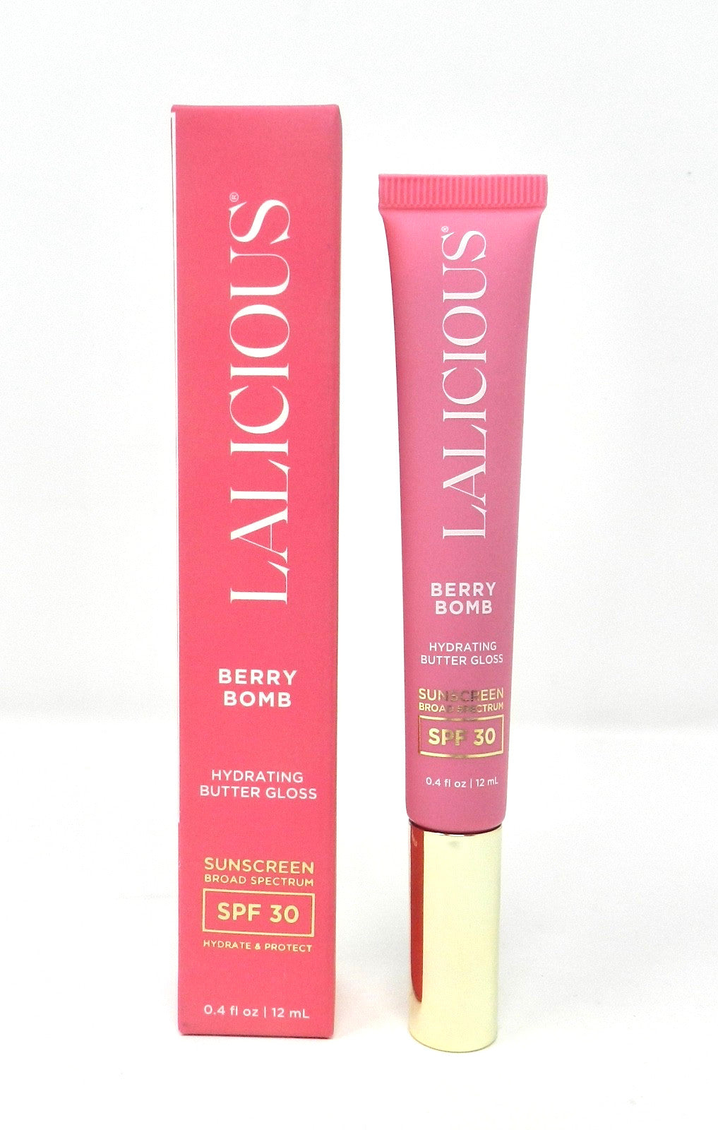 Berry Lip Gloss Set with SPF 30 - Hydrating Butter Gloss for All Skin Types