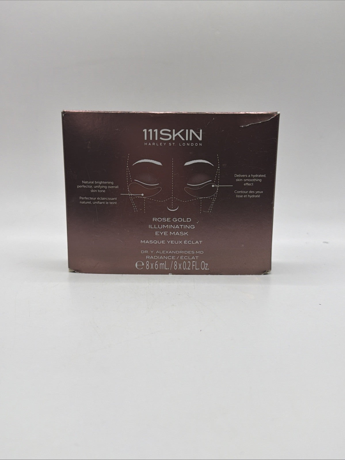 Rose Gold Illuminating Eye Mask – 8-Pack