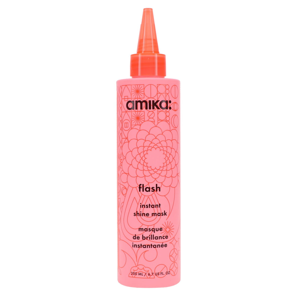 Amika Instant Shine Hair Mask - Hydrating Treatment for Luminous Hair 6.7 oz