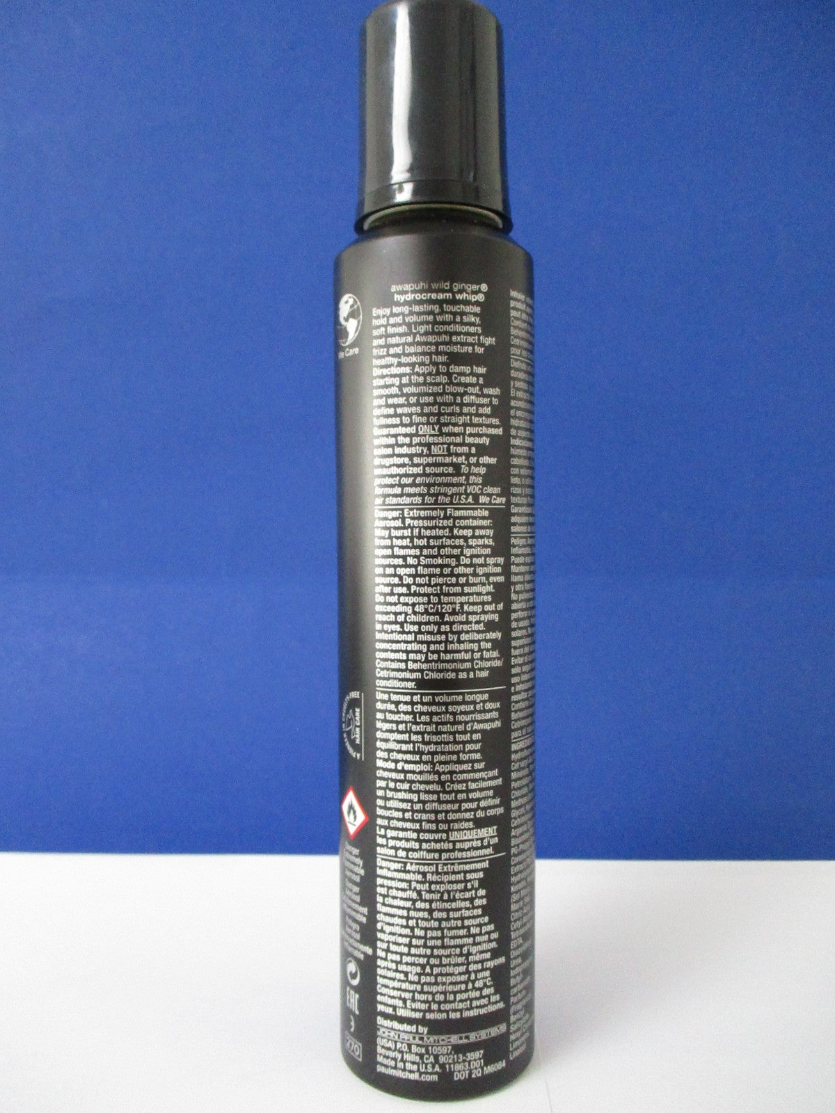Hydrocream Whip Mousse for Hair Styling - 6.7 oz
