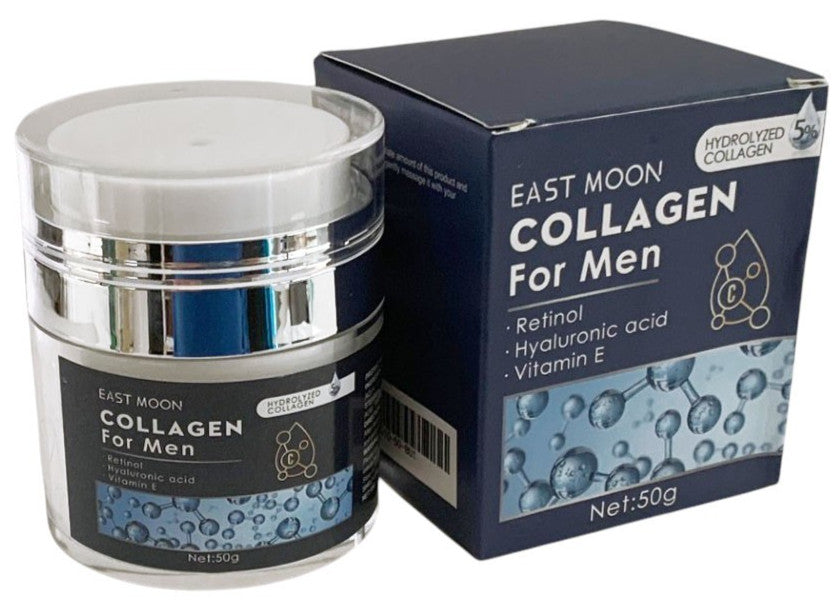 Men's Anti-Aging Collagen Cream with Retinol & Hyaluronic Acid - 1.7oz