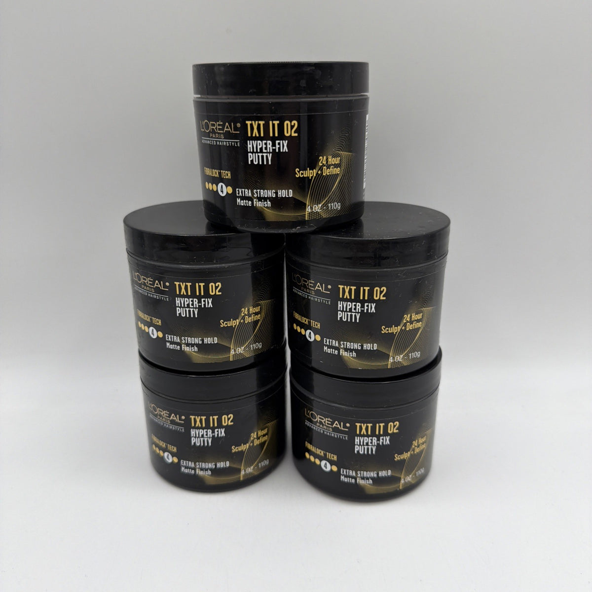 TXT IT Hyper Fix Putty Extra Strong Hold 4 oz - 5 Pack