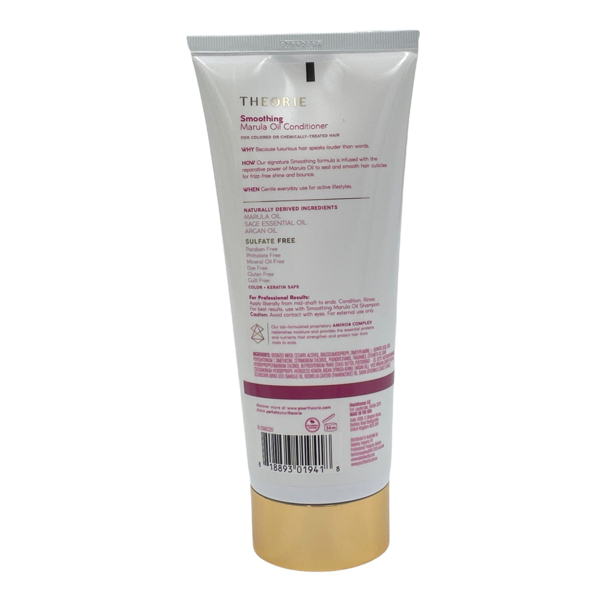 Theorie Smoothing Marula Oil Shampoo & Conditioner Set Hydrate