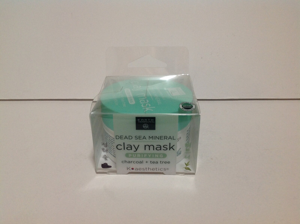 Dead Sea Mineral Clay Mask - Charcoal & Tea Tree