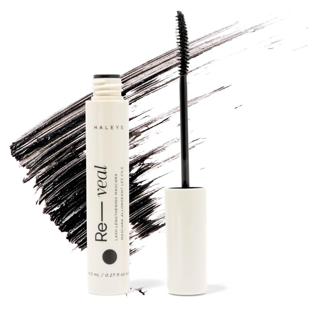 2-Pack Lengthening Black Mascara with Curved Wand - Lash Enhancer