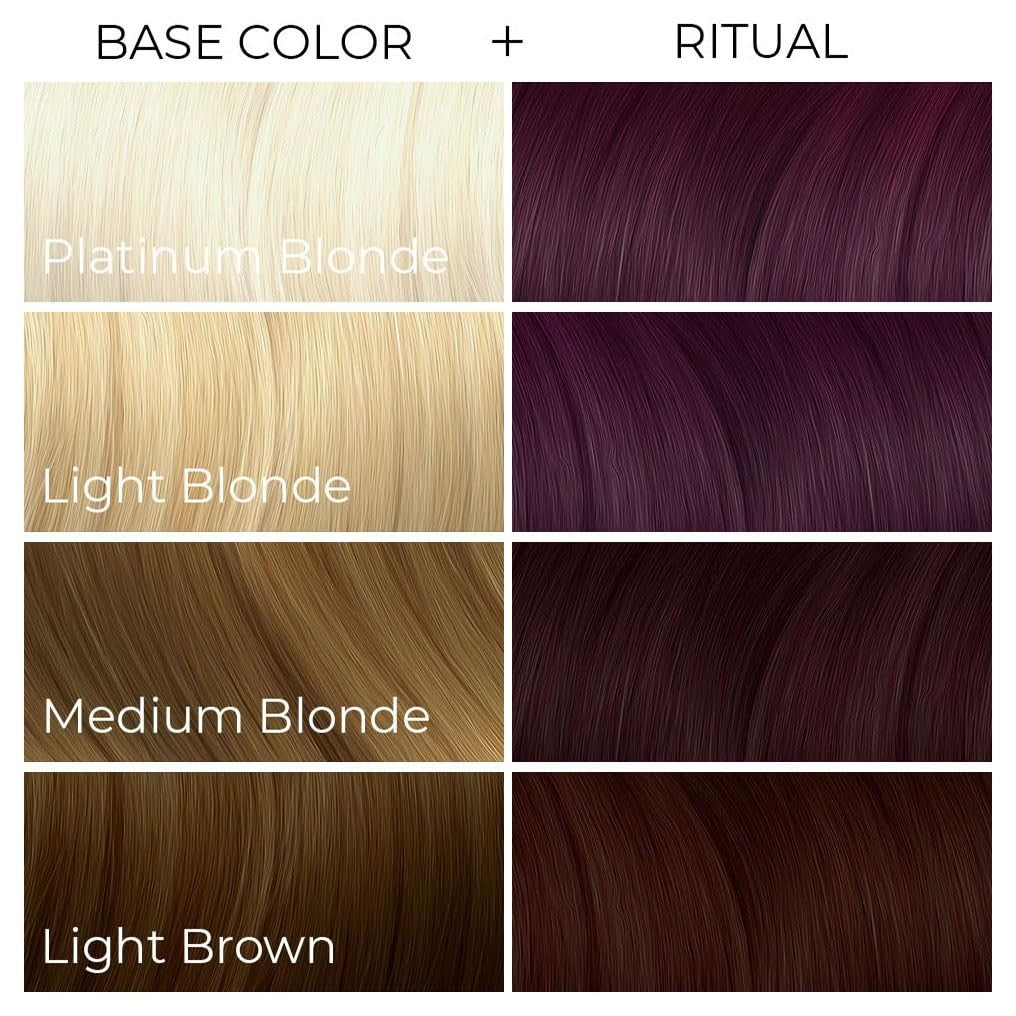 Burgundy Semi-Permanent Hair Dye - Conditioning Formula, 4 fl oz