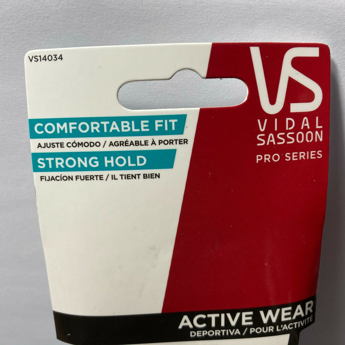 Vidal Sassoon Active Wear No Sweat Fast Dry Strong Hold Headband Hair