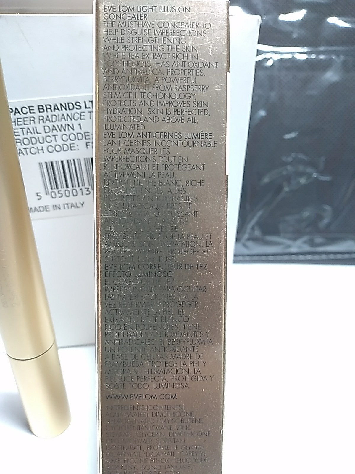 Eve Lom Light Illusion Concealer LINE 5 - Natural Shade 0.09 fl oz