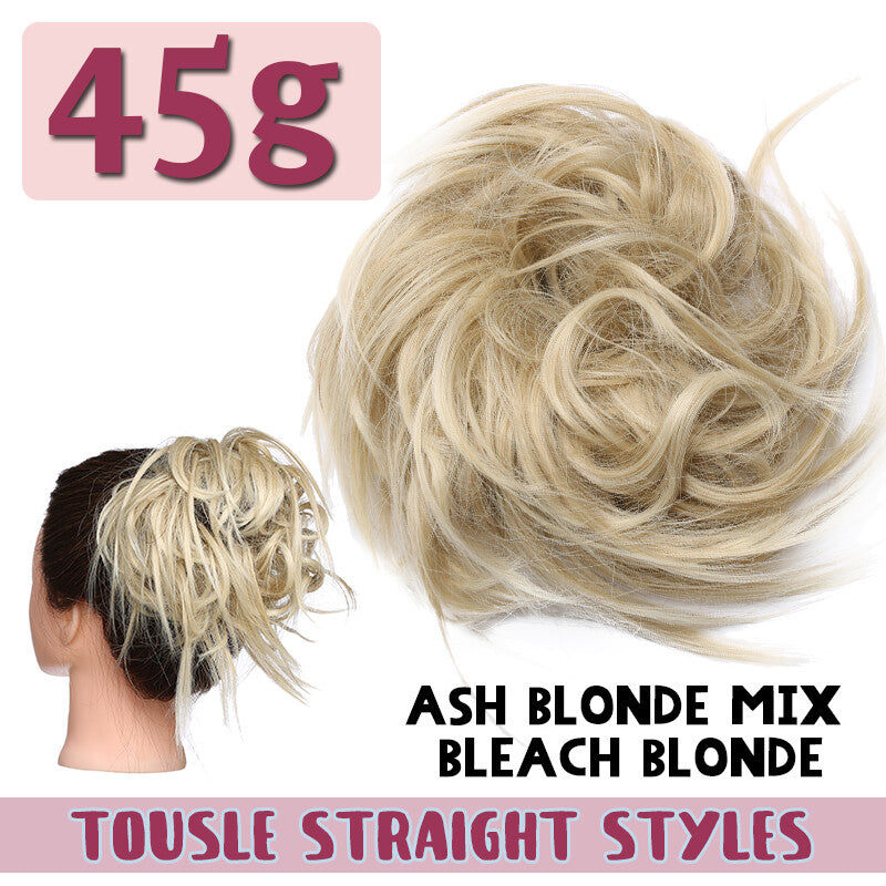 Thick Large Messy Bun Hair Piece Scrunchie Updo Wrap Hair Extensions