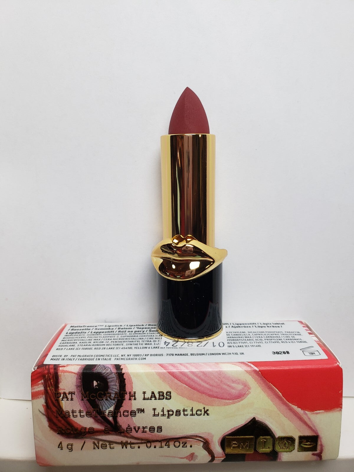 Pat Mcgrath Labs Flesh 3 Deep Rose Matte Lipstick - 0.14 oz