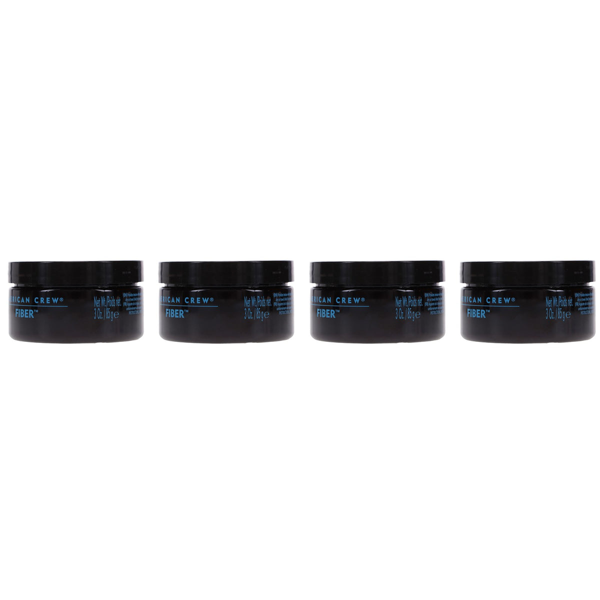 Hair Styling Fiber Pomade for Men - High Hold, Matte Finish, 3 oz, 4 Pack