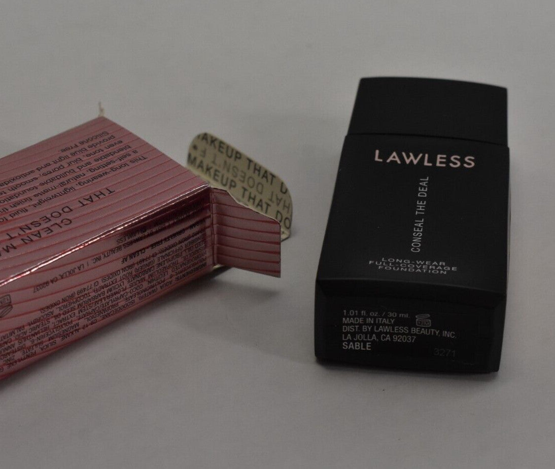 Long Wear Full Coverage Foundation 30ml - Sable | Skin Makeup