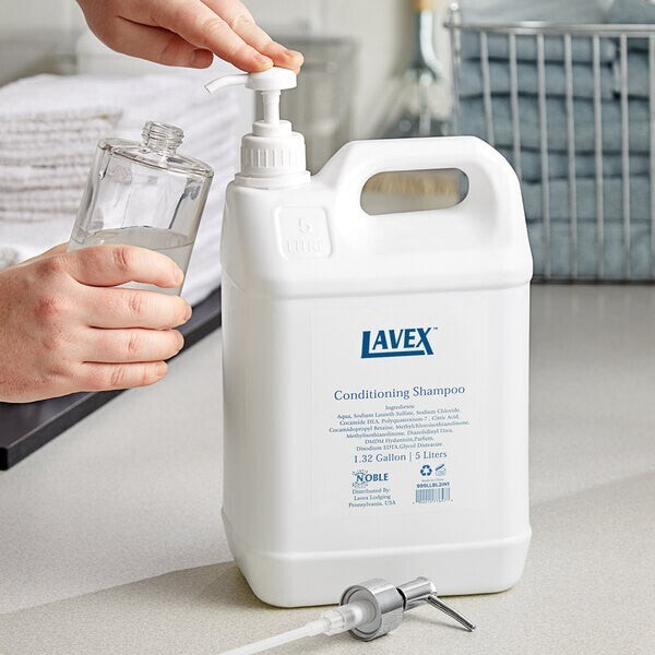1.32 Gallon Hotel & Motel Conditioning Shampoo Linen Scent Bulk Refill