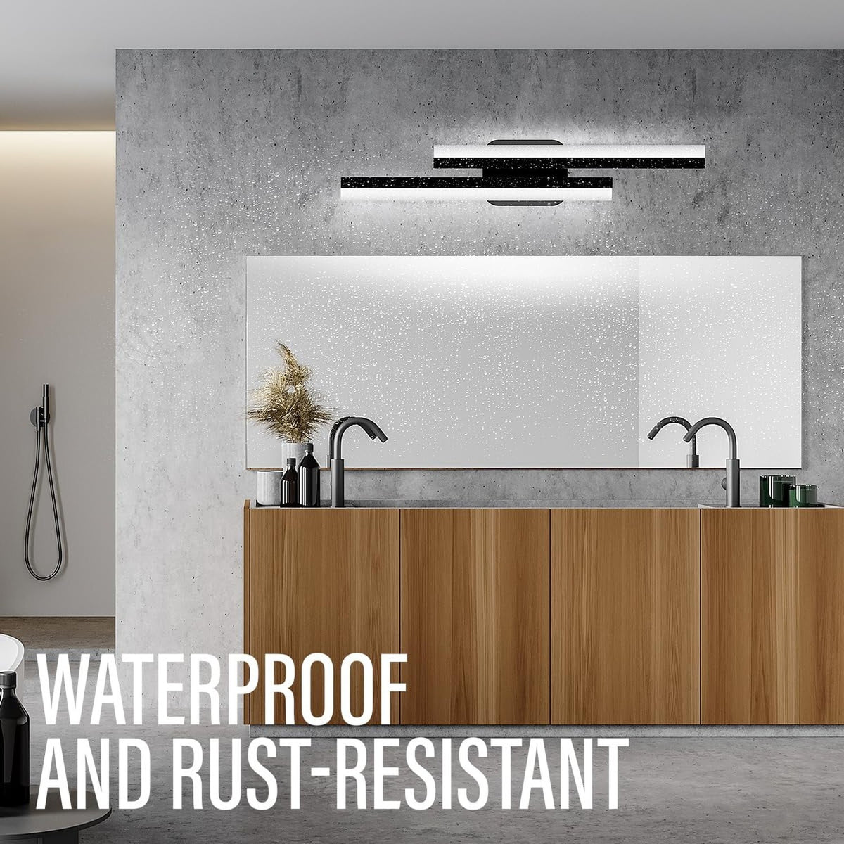 24 Inch LED Bathroom Vanity Light Bar - Modern Waterproof Wall Fixture