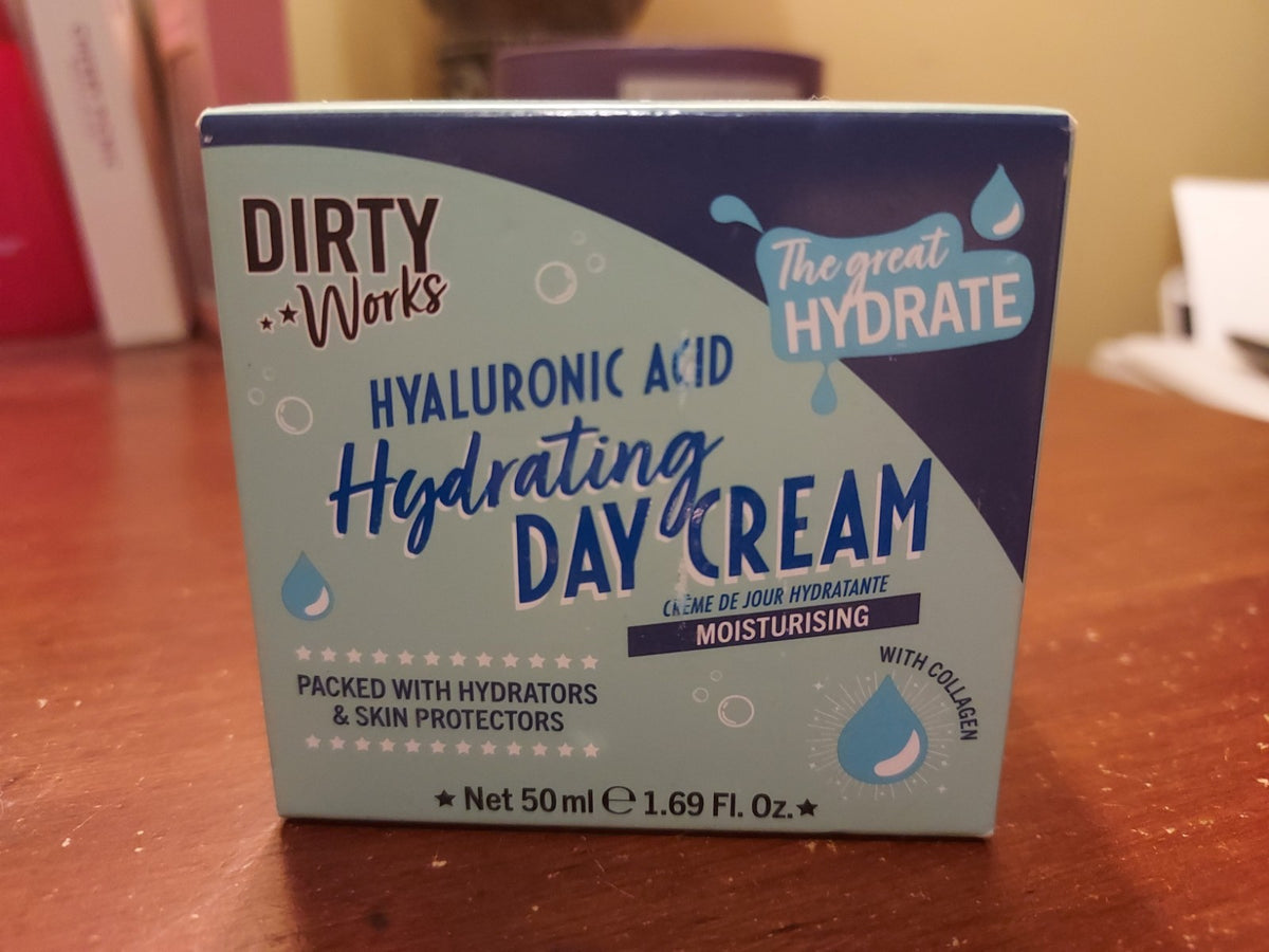Dirty Works Hyaluronic Acid Hydrating Day Cream 1.69 fl oz