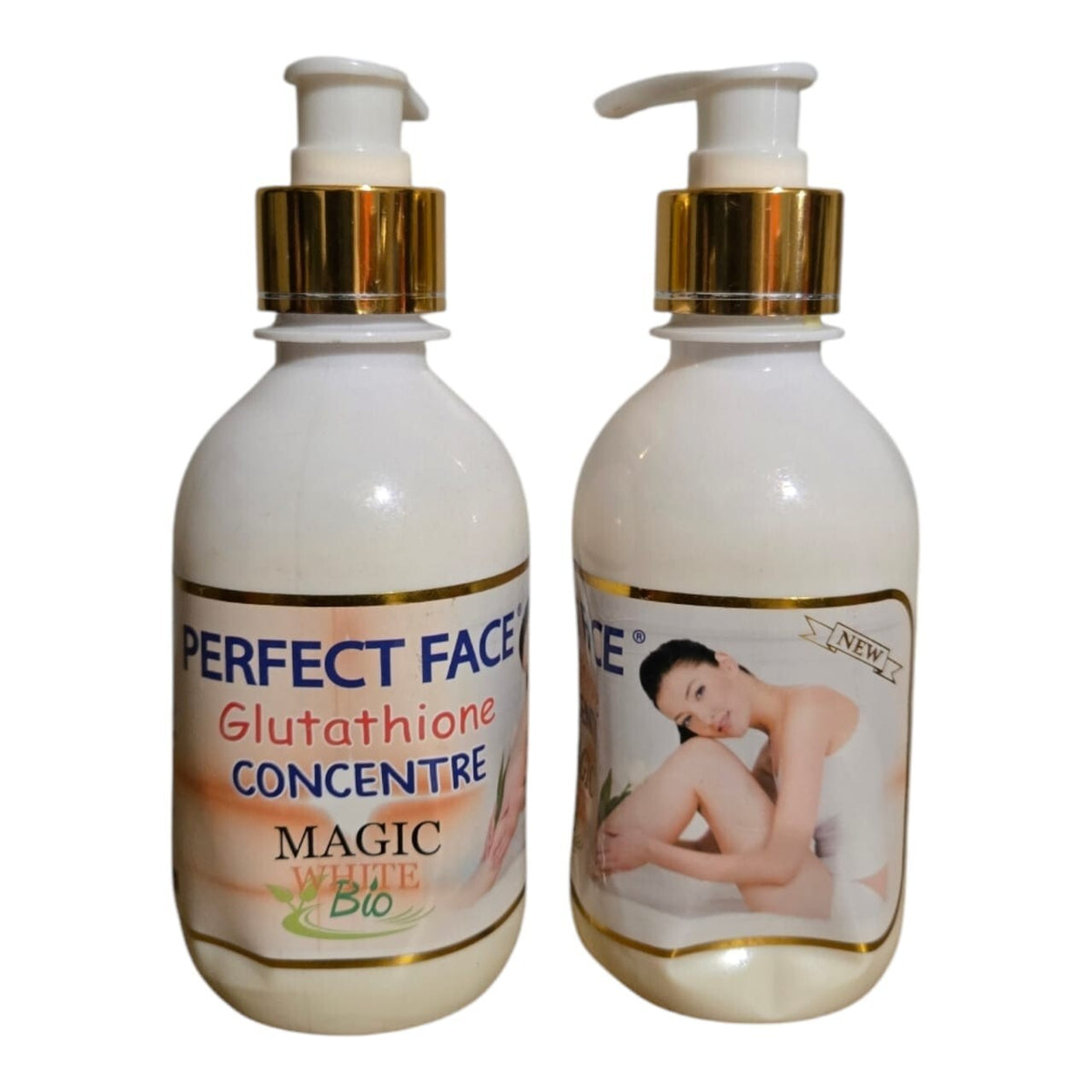 Perfect Face Glutathione UV Body Lotion - Magic White Bio 250ml (Pack of 2)