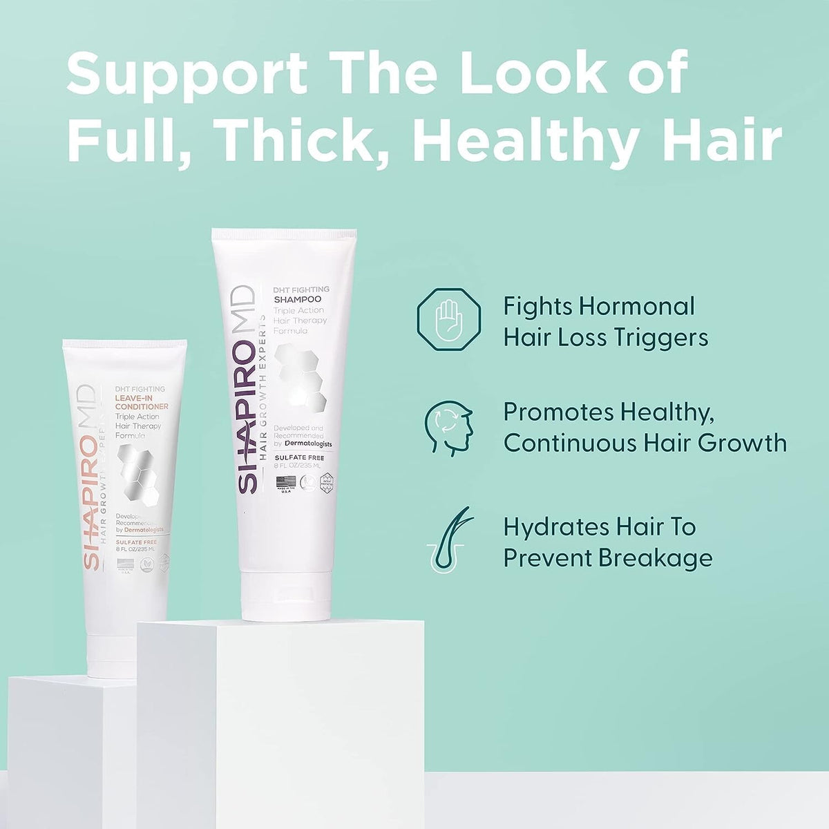 DHT Blocker Hair Loss Shampoo & Conditioner Set