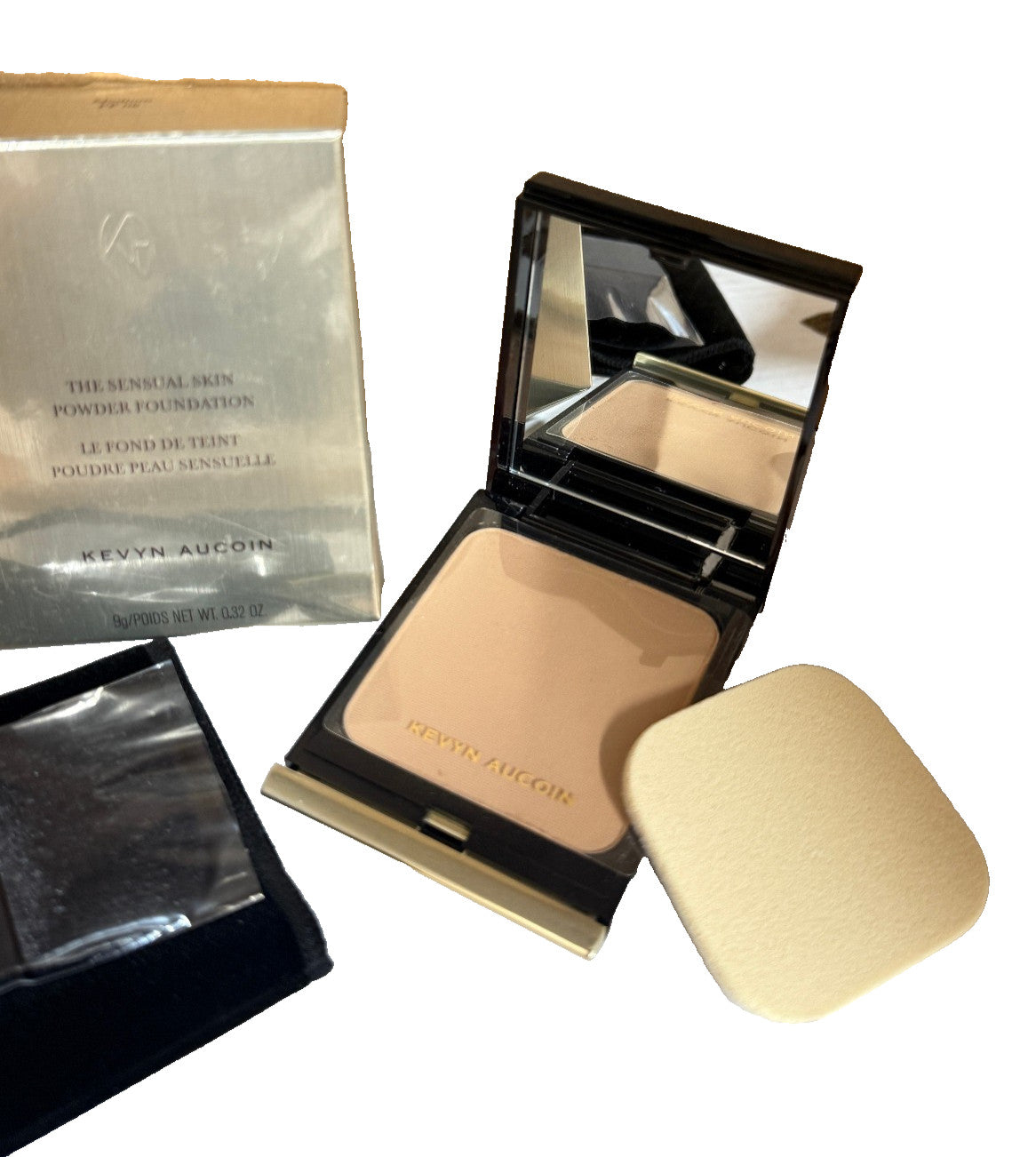 Kevyn Aucoin Sensual Skin Powder Foundation Medium PF08 0.32 oz NIB