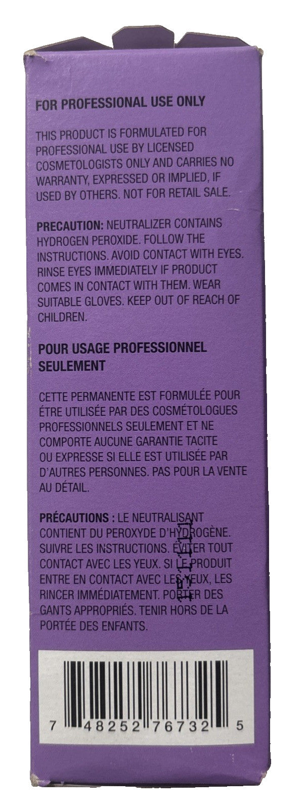 Perm Kit for Professional Hair Curling - American Wave Curls, One Application