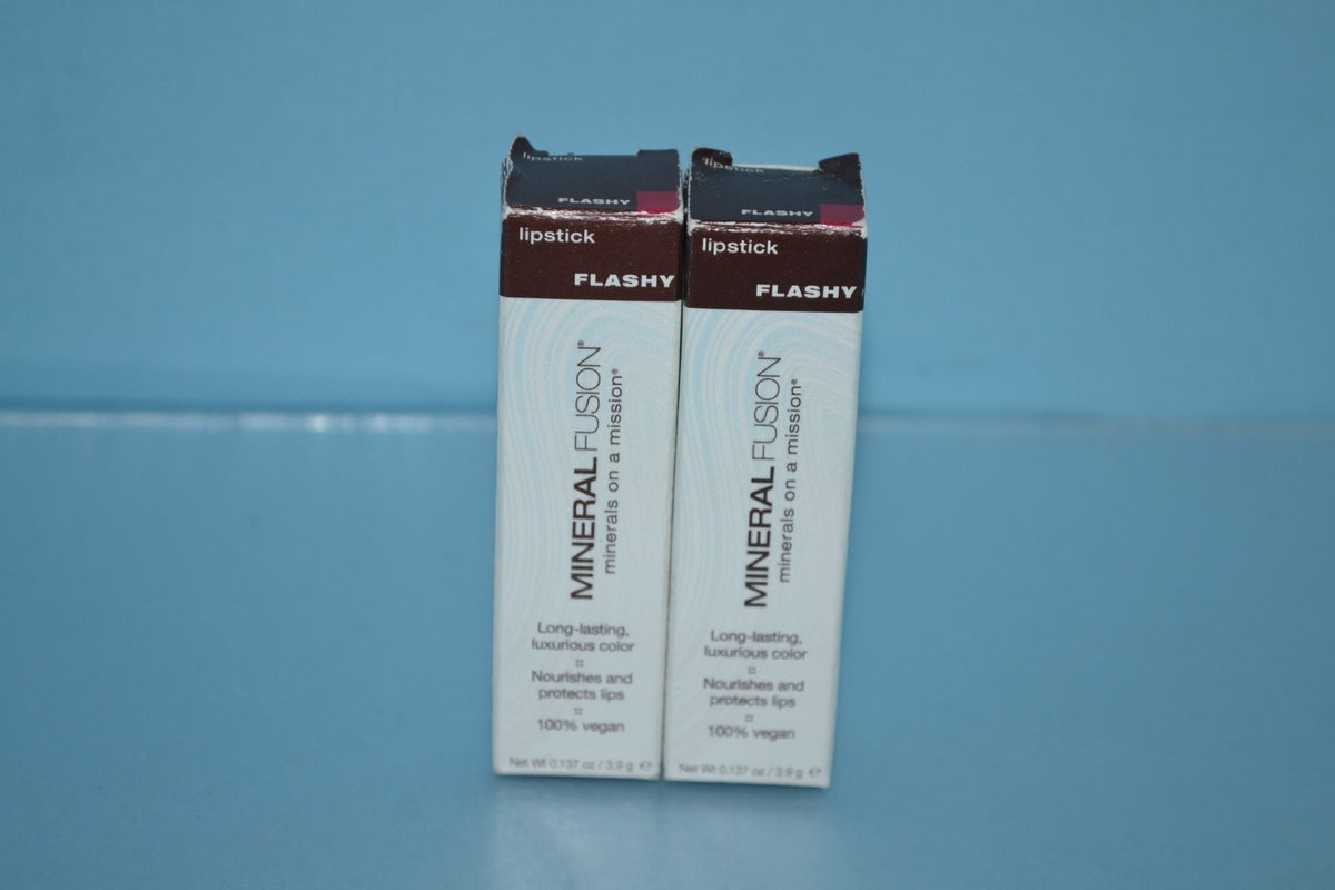 Mineral Fusion Lipstick Flashy Set - 2 Pack, 0.137 oz Each