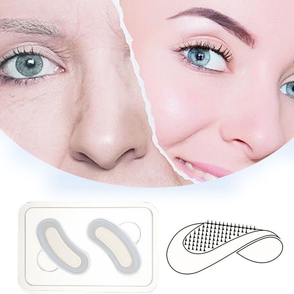 Hyaluronic Acid Microneedle Eye Patches for Wrinkle & Dark Circles Reduction