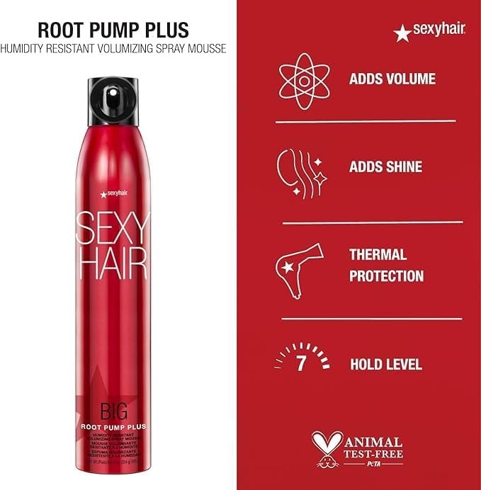 Volumizing Root Lift Spray Mousse – 1.6 oz Travel Size