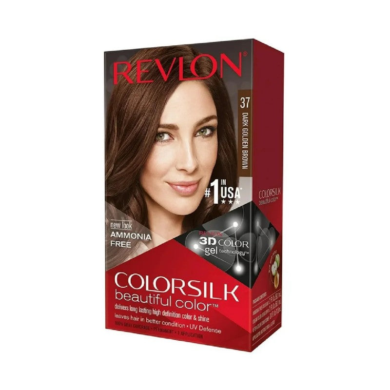 Hair Color #37 Dark Golden Brown - 12 Pack